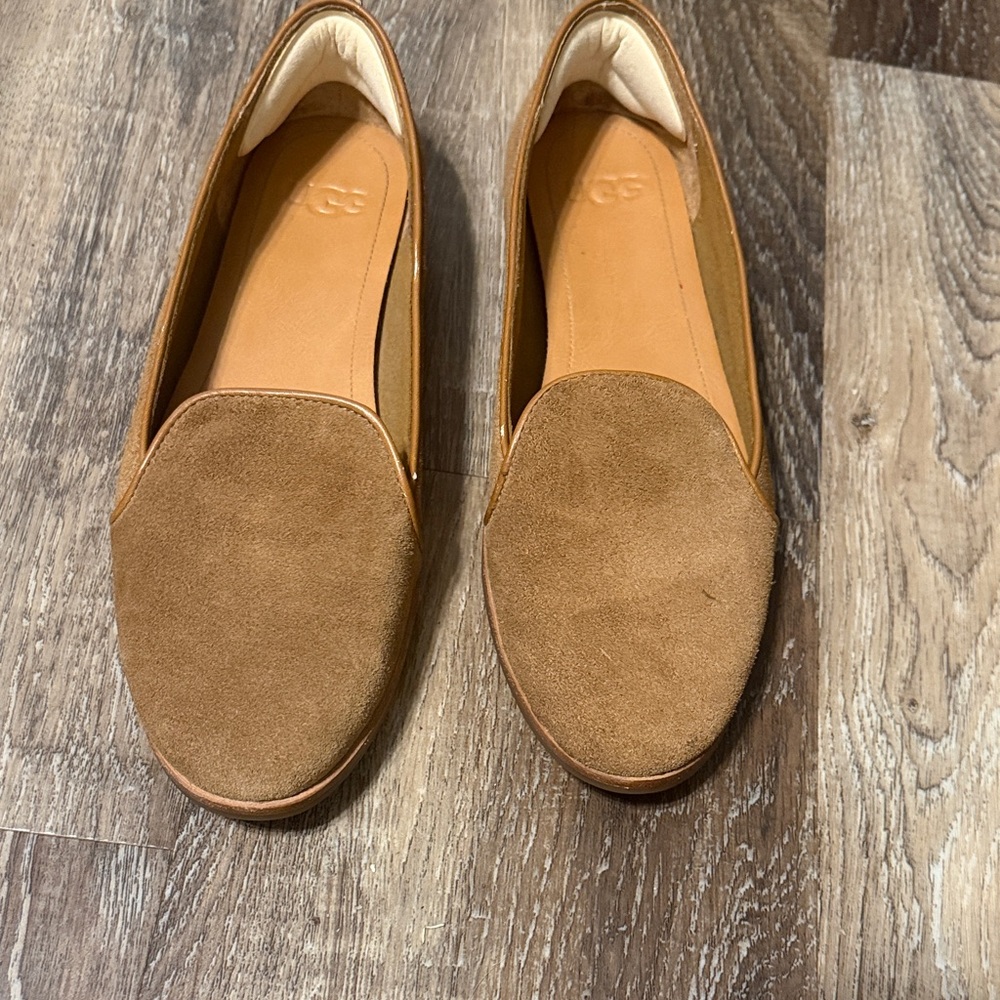 UGG Tan Suede Women's Flats